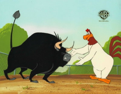 Foghorn Leghorn with Bull